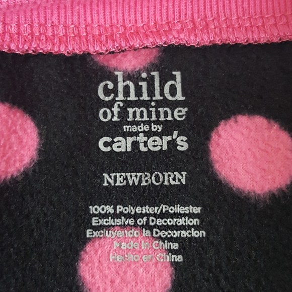 CHILD OF MINE Newborn Bear Footed Onesie - Picture 2 of 2